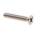 Prime-Line Machine Screw, Flat Head, Phillip Drive 1/4in-20 X 1-1/2in Grade 18-8 Stnl Steel 50PK 9001954